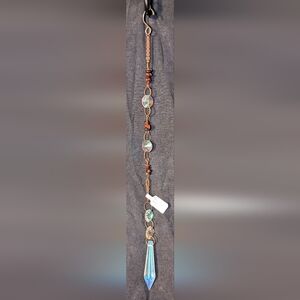 Handmade Sun Catcher "Mesmerizing Mahogany"